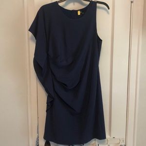 Navy blue mini dress size Medium